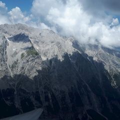 Flugwegposition um 12:13:52: Aufgenommen in der Nähe von Gemeinde Wildermieming, Österreich in 2673 Meter